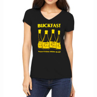 Buckfast, Everything Went Blank, The Buckfast, Buckfasts, Buckfast Art Women's V-neck T-shirt | Artistshot