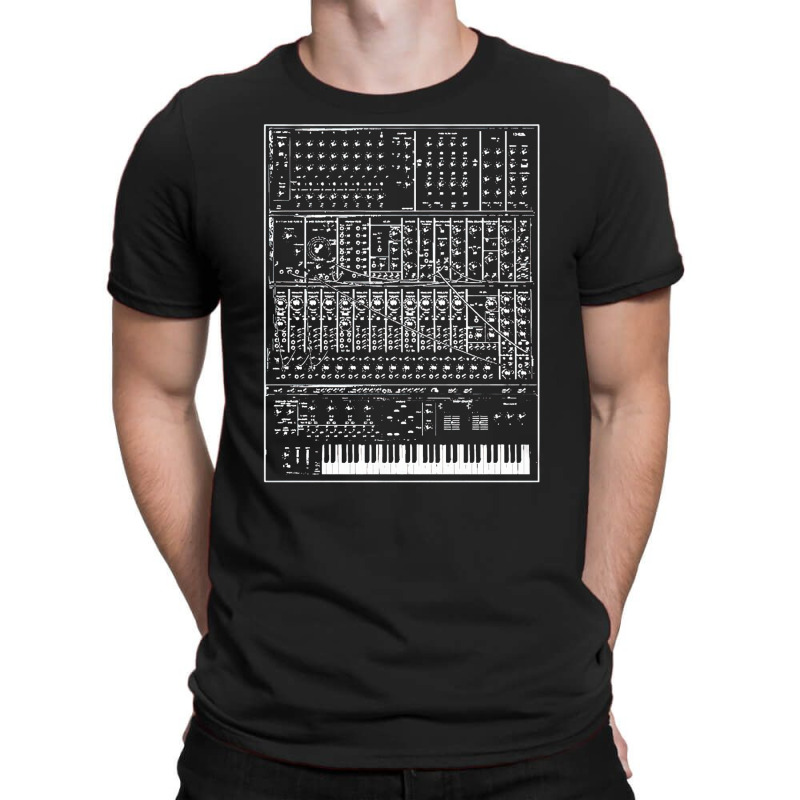 Synthesizer, Analog, Vintage, Modular, 80s, 70s, Synth, Keyboard, Pian T-shirt | Artistshot