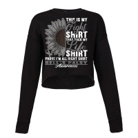 Fight Shirt I Facial Muscles Paralysis I Bells Palsy Raglan Baseball T Cropped Sweater | Artistshot