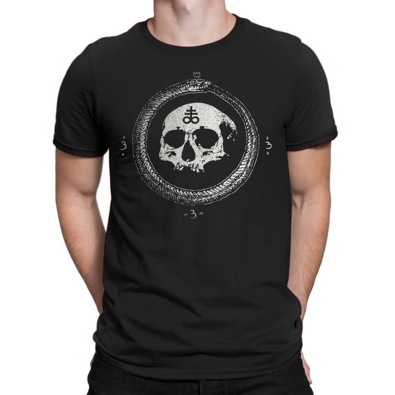 Ouroboros, King Snake With Leviathan Cross, Ouroboros, King, Snake, Wi T-shirt | Artistshot