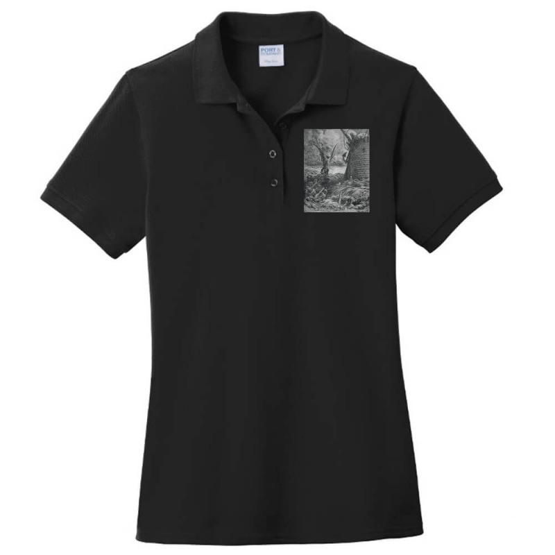 Fires Danced At Night, Rime Of The Ancient Marine, Fires, Danced, Nigh Ladies Polo Shirt by cm-arts | Artistshot