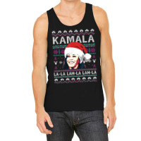 Santa Kamala Ugly Christmas Sweater Kamalalalala Tank Top | Artistshot