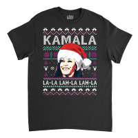 Santa Kamala Ugly Christmas Sweater Kamalalalala Classic T-shirt | Artistshot