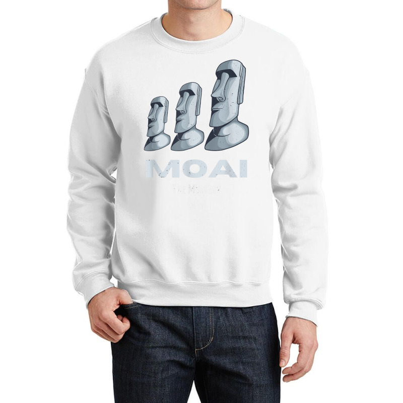 Rapa Nui Moai Easter Islands Statue Heads Mystery T Shirt Crewneck Sweatshirt | Artistshot