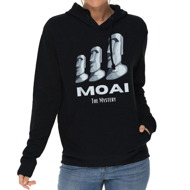 Rapa Nui Moai Easter Islands Statue Heads Mystery T Shirt Lightweight Hoodie | Artistshot