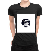 Castle In A Starry Night Chiffon Top Ladies Fitted T-shirt | Artistshot