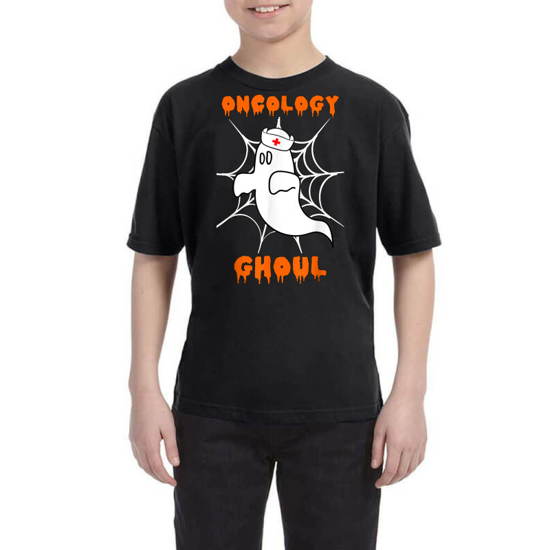 Oncology Ghoul Oncology Nurse Halloween Ghost Boo Costume Youth Tee by Clinical | Artistshot