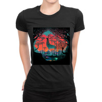 Forest Spirit - Woodland Ladies Fitted T-shirt | Artistshot