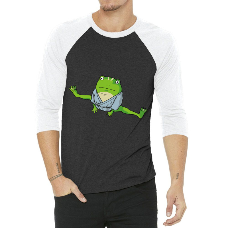 Froggy 3/4 Sleeve Shirt by cm-arts | Artistshot