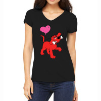 Clifford The Big Red Dog    (4) Women's V-neck T-shirt | Artistshot