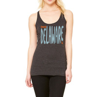 Dover Delaware, De Souvenir Raglan Baseball Tee Racerback Tank | Artistshot