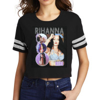 Rihanna Rhinestone Rap Tee, Rap Hip Hop, Rihanna Rhinestone Rap Tee Pa Scorecard Crop Tee | Artistshot