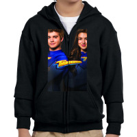 Womens The Thundermans Group Shot Poster V-neck Youth Zipper Hoodie | Artistshot