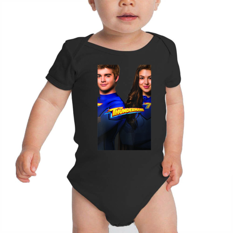 Womens The Thundermans Group Shot Poster V-neck Baby Bodysuit by cm-arts | Artistshot