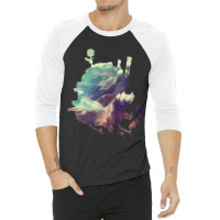 Howl_s Moving Castle Castle 3/4 Sleeve Shirt | Artistshot