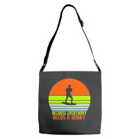 Funny Wakeboard T  Shirt Funny Wakeboard Because Everybody Needs A Hob Adjustable Strap Totes | Artistshot