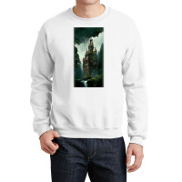 Brownstone Gothic Platform Great Waterfall Redwood Forest T Shirt Crewneck Sweatshirt | Artistshot