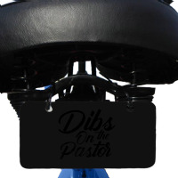 Dibs On The Pastor Cool Pastor's Wife Bicycle License Plate | Artistshot