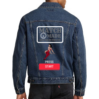 Bella Poarch Match Made Build Men Denim Jacket | Artistshot