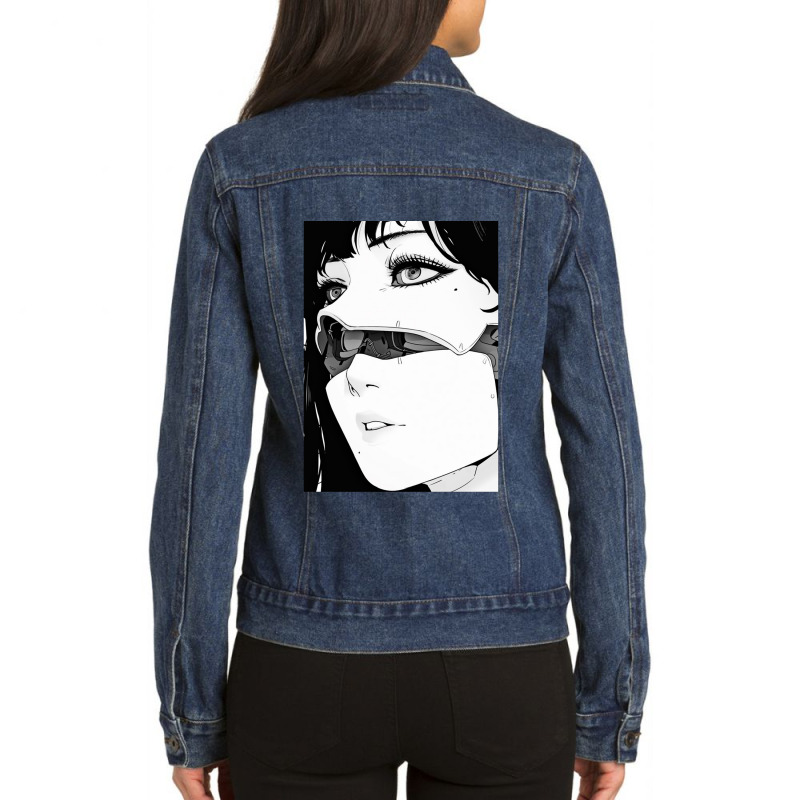 Mmk 01 Ladies Denim Jacket by cm-arts | Artistshot