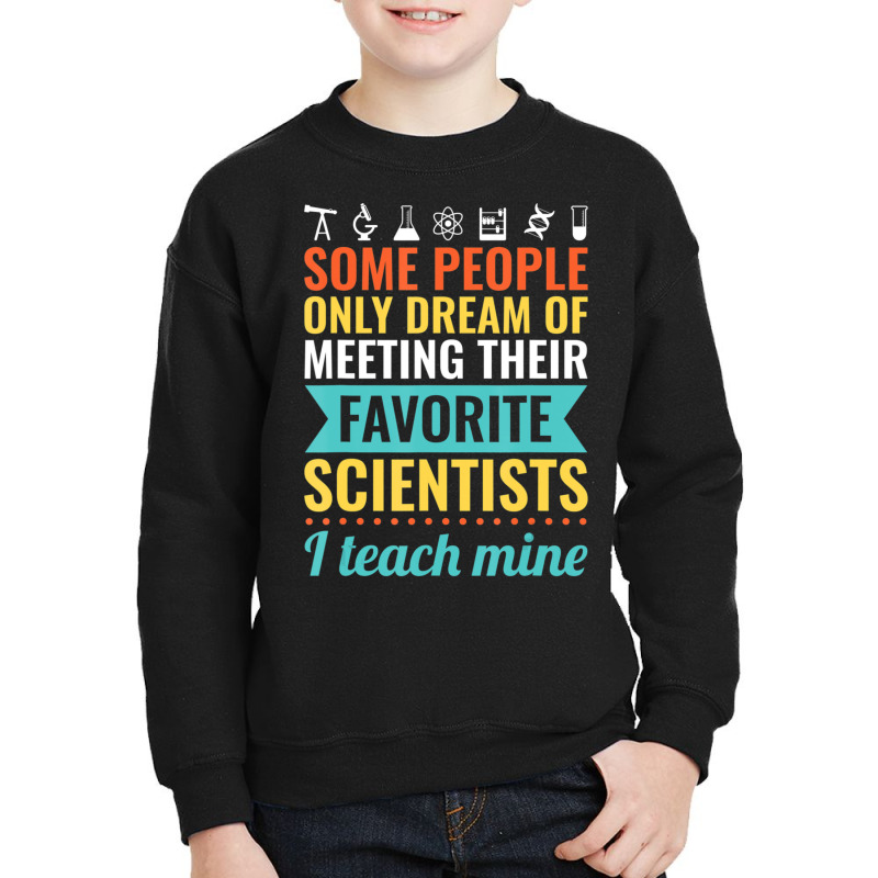 Science Teacher Teach Biology Chemistry Physics Youth Sweatshirt | Artistshot