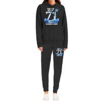 71 & Fabulous I Blue Black Party Group Candid Photo Outfit Hoodie & Jogger Set | Artistshot