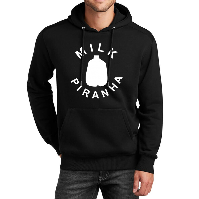 Milk Piranha Unisex Hoodie by cm-arts | Artistshot