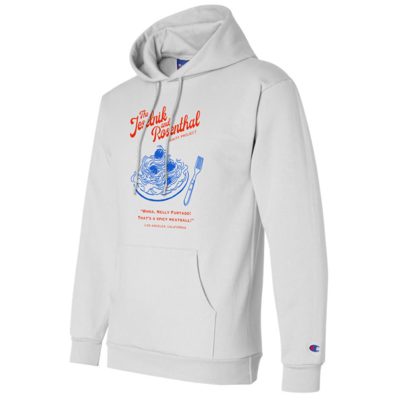 Spicy Meatball Red Blue Version Champion Hoodie | Artistshot