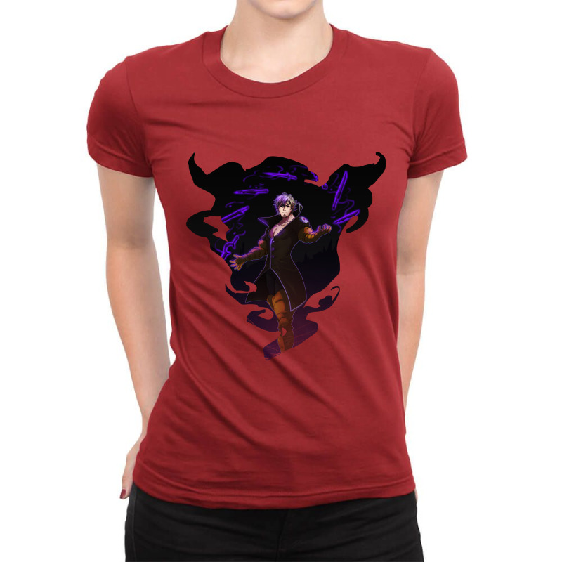 Estarossa's Abilities Are Hellblaze And Full Counter Ladies Fitted T-Shirt by JamesSConley | Artistshot