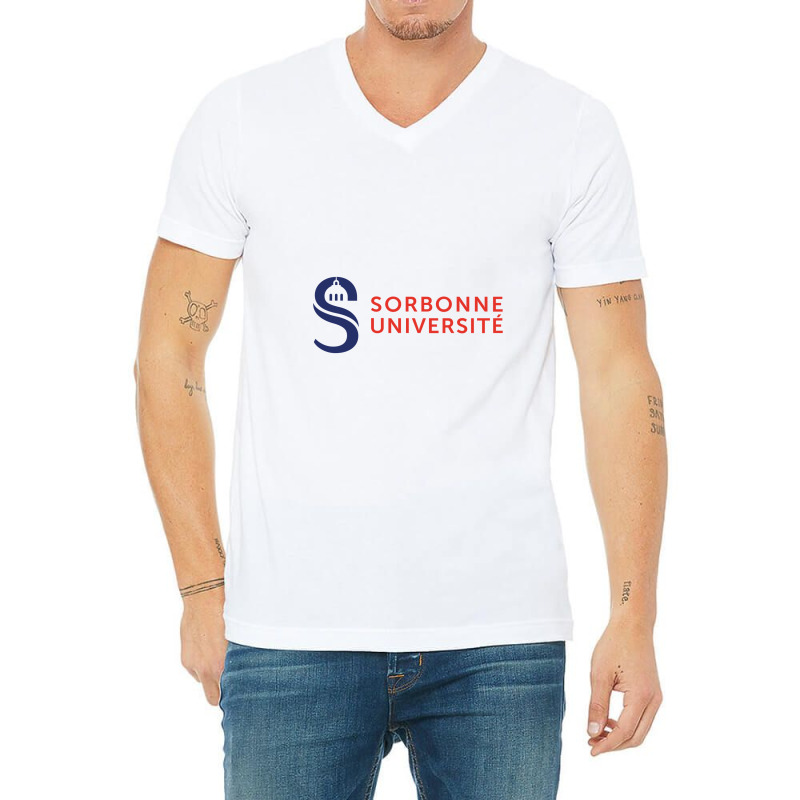 The Sorbonne V-neck Tee | Artistshot