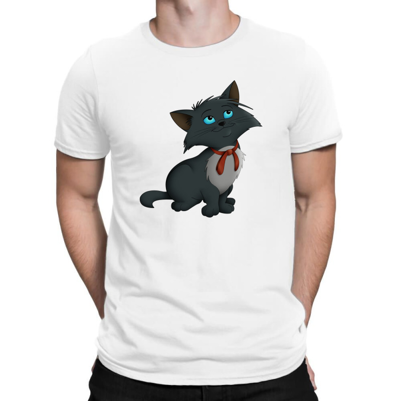 Black Cat T-Shirt by meritanila | Artistshot