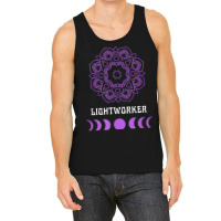 Lightworker Energy Healer New Age Meditation Moon Phase T Shirt Tank Top | Artistshot