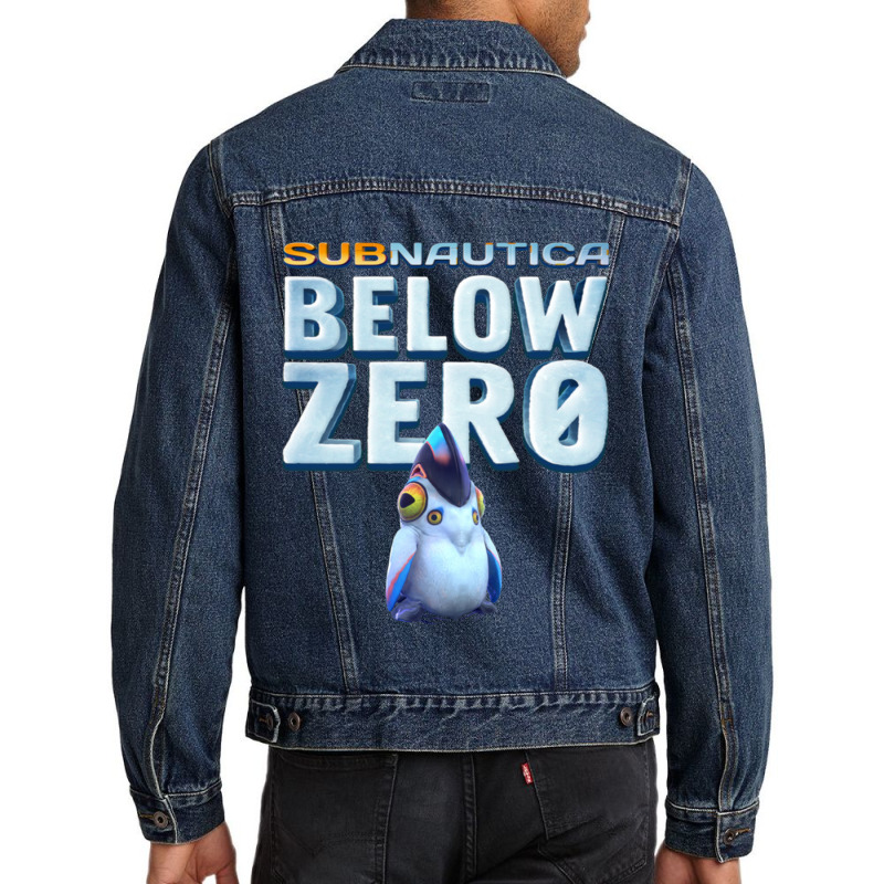 Subnautica  Below Zero Baby Pengwing Men Denim Jacket by cm-arts | Artistshot