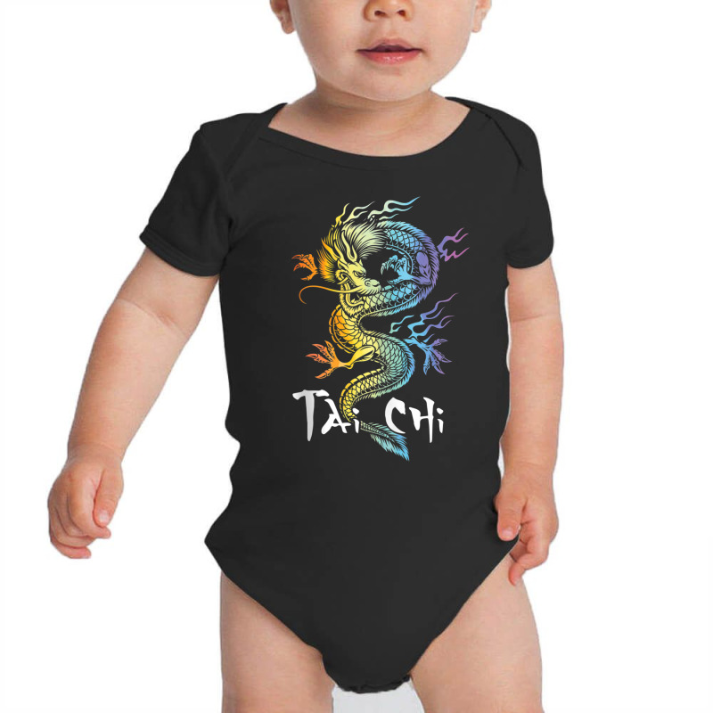 Tai Chi   Spiritual Wellness Meditation Qi Gong Instructor Tank Top Baby Bodysuit by cm-arts | Artistshot