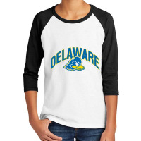 Delaware Fightin' Blue Youth 3/4 Sleeve | Artistshot