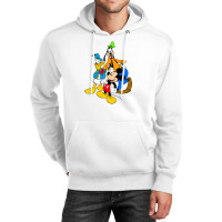 Goofy And Duck Unisex Hoodie | Artistshot