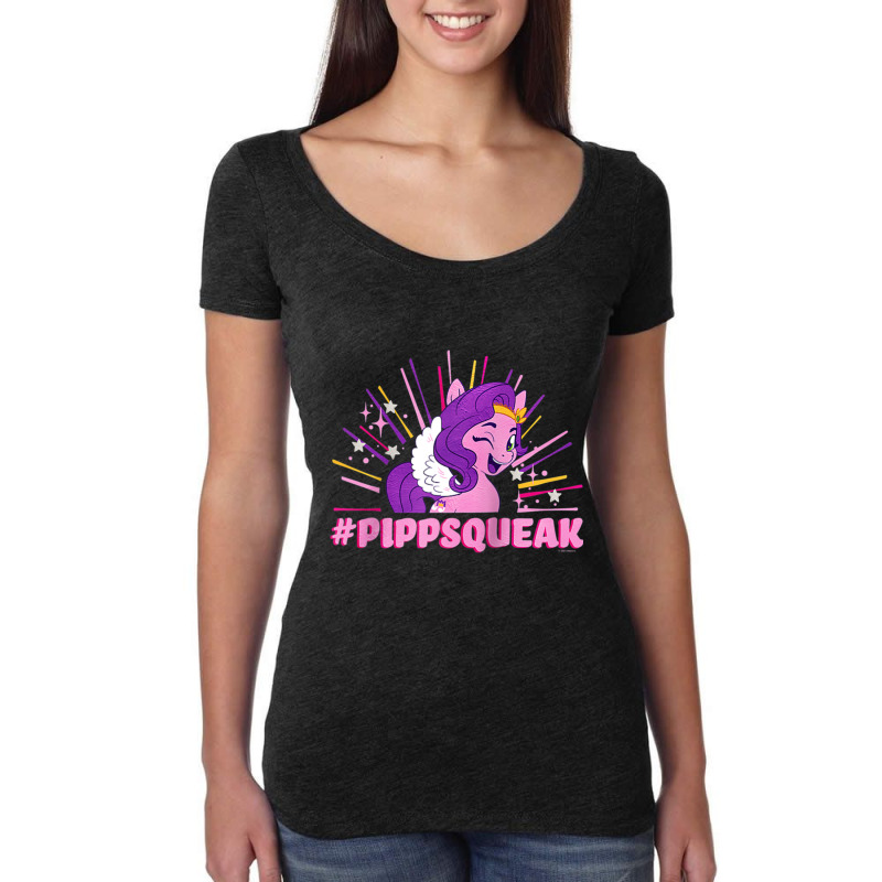 My Little Pony Pipp Petals Pippsqueak Raglan Baseball Tee Women's Triblend Scoop T-shirt by cm-arts | Artistshot