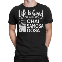 India Food Culture Chai Samosa Desi Humor Funny T-shirt | Artistshot