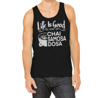 India Food Culture Chai Samosa Desi Humor Funny Tank Top | Artistshot