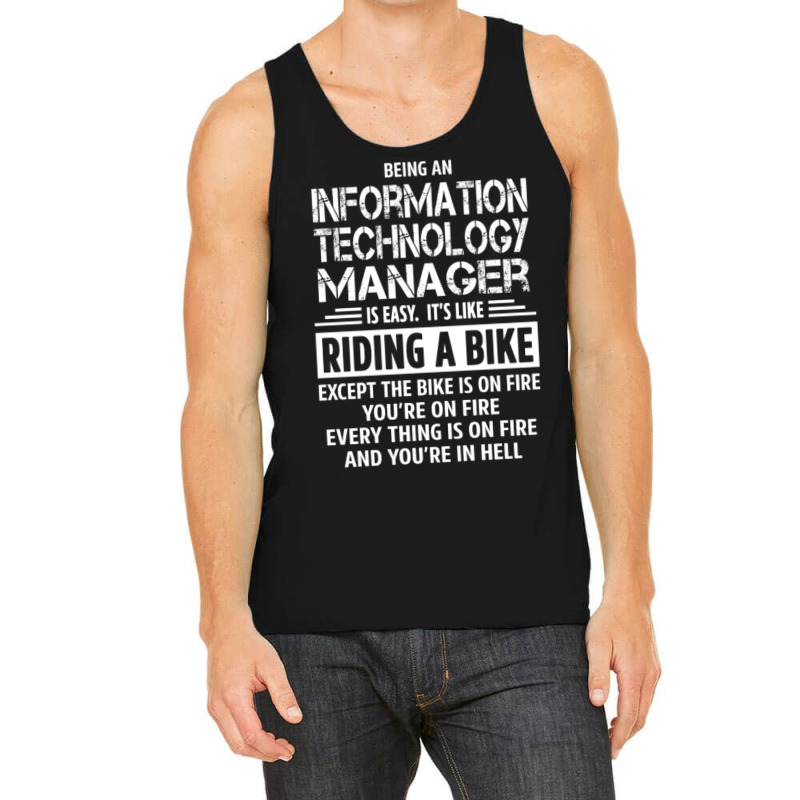 Information Technology Manager Tank Top by Alumbasisia | Artistshot