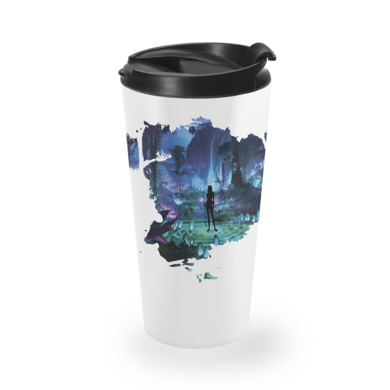 Avatar Pandora At Night Movie Poster Pullover Hoodie Travel Mug | Artistshot