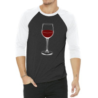 Wine Glass 3/4 Sleeve Shirt | Artistshot