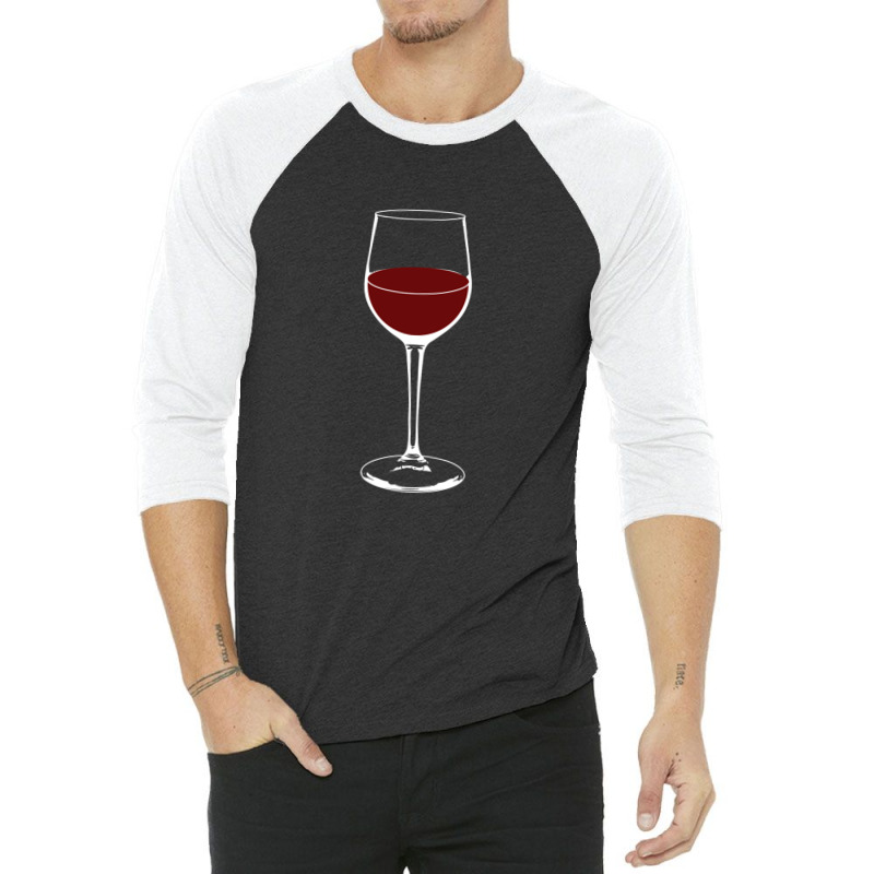 Wine Glass 3/4 Sleeve Shirt | Artistshot