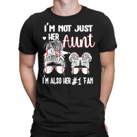 Baseball Aunt Niece Baseball Fan Baseball Auntie T Shirt Ladies Fitted T-shirt | Artistshot