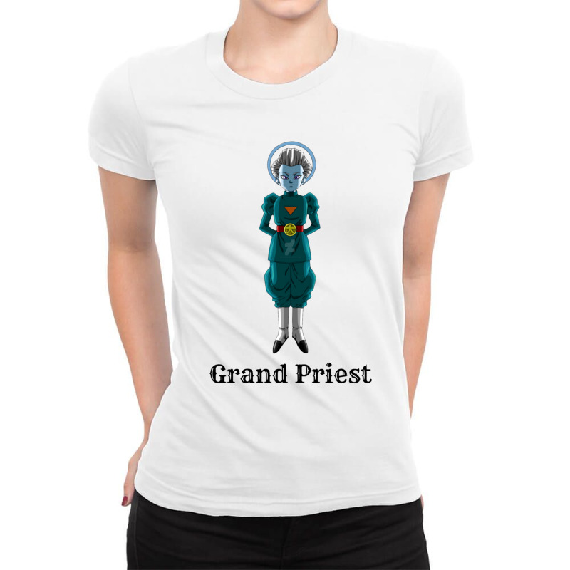 Dragonball Super The Grand Priest Ladies Fitted T-Shirt by RyleeBarnett | Artistshot