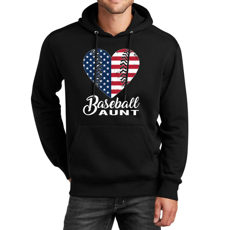 Baseball Coach Aunt Mothers Day Baseball Unisex Hoodie by Christine R Cross | Artistshot