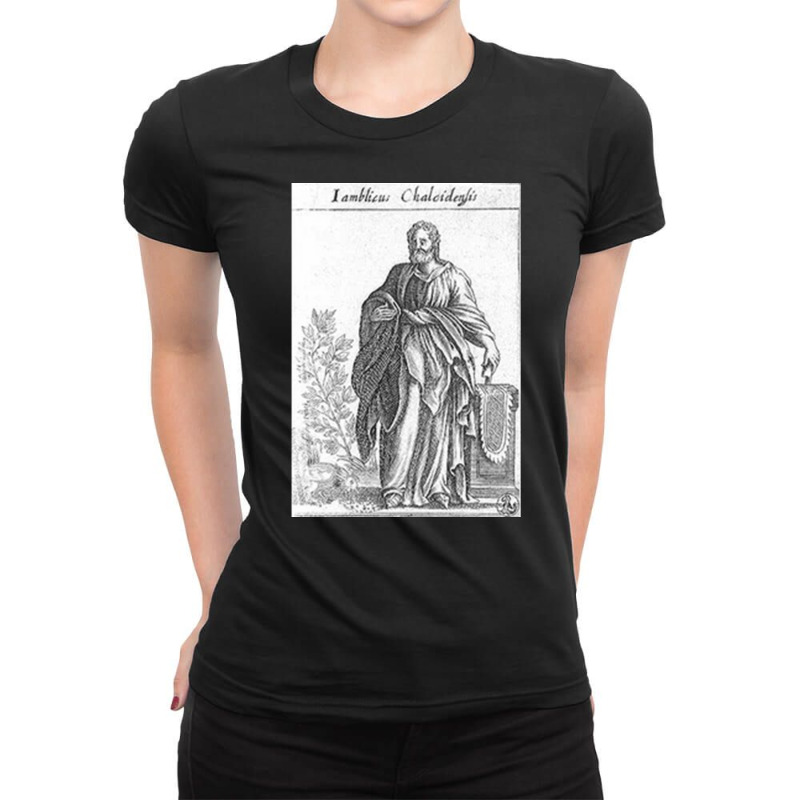 Iamblichus, Neo Platonist Philosopher, Iamblichus, Neo Platonist Philo Ladies Fitted T-Shirt by cm-arts | Artistshot