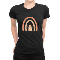 Neutral Audiologist Rainbow Sticker Ladies Fitted T-shirt | Artistshot