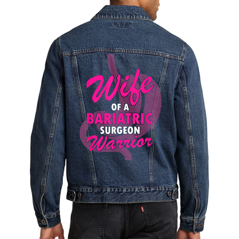 Got A Surgery Date Design For Bariatric Surgery T Shirt Men Denim Jacket by v8dycanel | Artistshot