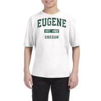 Eugene Oregon Or Vintage Athletic Sports Design T Shirt Youth Tee | Artistshot